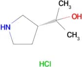 (R)-2-(PYRROLIDIN-3-YL)PROPAN-2-OL HCL