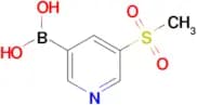 5-(METHYLSULFONYL)PYRIDINE-3-BORONIC ACID
