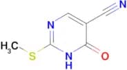2-(methylsulfanyl)-6-oxo-1,6-dihydropyrimidine-5-carbonitrile