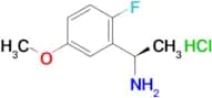 (R)-1-(2-FLUORO-5-METHOXYPHENYL)ETHAN-1-AMINE HCL