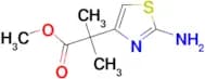 METHYL 2-(2-AMINO-1,3-THIAZOL-4-YL)-2-METHYLPROPANOATE