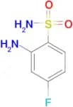 2-AMINO-4-FLUOROBENZENESULFONAMIDE