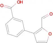3-(2-FORMYLFURAN-3-YL)BENZOIC ACID