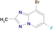 8-BROMO-6-FLUORO-2-METHYL-[1,2,4]TRIAZOLO[1,5-A]PYRIDINE