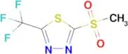 2-(METHYLSULFONYL)-5-(TRIFLUOROMETHYL)-1,3,4-THIADIAZOLE