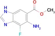 Methyl 5-amino-4-fluoro-1H-1,3-benzodiazole-6-carboxylate