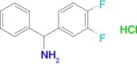 (3,4-DIFLUOROPHENYL)(PHENYL)METHANAMINE HCL