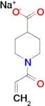 SODIUM 1-(PROP-2-ENOYL)PIPERIDINE-4-CARBOXYLATE