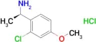 (R)-1-(2-CHLORO-4-METHOXYPHENYL)ETHAN-1-AMINE HCL
