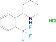 2-(2-(TRIFLUOROMETHYL)PHENYL)PIPERIDINE HCL