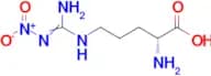 (2R)-2-amino-5-(N''-nitrocarbamimidamido)pentanoic acid