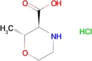 (2R,3S)-2-METHYLMORPHOLINE-3-CARBOXYLIC ACID HCL