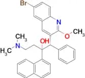 (1S,2R)-1-(6-BROMO-2-METHOXYQUINOLIN-3-YL)-4-(DIMETHYLAMINO)-2-(NAPHTHALEN-1-YL)-1-PHENYLBUTAN-2-OL