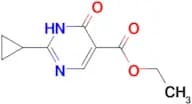 ETHYL 2-CYCLOPROPYL-6-OXO-1,6-DIHYDROPYRIMIDINE-5-CARBOXYLATE