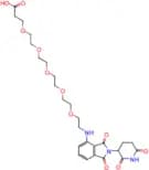 1-((2-(2,6-DIOXOPIPERIDIN-3-YL)-1,3-DIOXOISOINDOLIN-4-YL)AMINO)-3,6,9,12,15-PENTAOXAOCTADECAN-18-O…