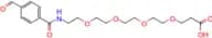 1-(4-FORMYLPHENYL)-1-OXO-5,8,11,14-TETRAOXA-2-AZAHEPTADECAN-17-OIC ACID
