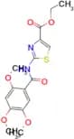 ETHYL 2-(2,4,5-TRIMETHOXYBENZAMIDO)THIAZOLE-4-CARBOXYLATE
