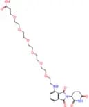 1-((2-(2,6-DIOXOPIPERIDIN-3-YL)-1,3-DIOXOISOINDOLIN-4-YL)AMINO)-3,6,9,12,15,18-HEXAOXAHENICOSAN-21…