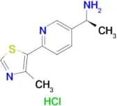 (S)-1-(6-(4-METHYLTHIAZOL-5-YL)PYRIDIN-3-YL)ETHAN-1-AMINE HCL