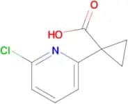 1-(6-CHLOROPYRIDIN-2-YL)CYCLOPROPANE-1-CARBOXYLIC ACID