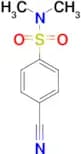 4-CYANO-N,N-DIMETHYLBENZENESULFONAMIDE