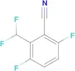 2-(DIFLUOROMETHYL)-3,6-DIFLUOROBENZONITRILE