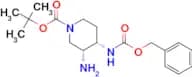 TERT-BUTYL (3R,4S)-3-AMINO-4-{[(BENZYLOXY)CARBONYL]AMINOPIPERIDINE-1-CARBOXYLATE