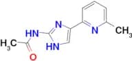 N-[4-(6-methylpyridin-2-yl)-1H-imidazol-2-yl]acetamide