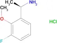 (1R)-1-(3-FLUORO-2-METHOXYPHENYL)ETHAN-1-AMINE HCL