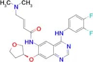 (S,E)-N-(4-((3,4-DIFLUOROPHENYL)AMINO)-7-((TETRAHYDROFURAN-3-YL)OXY)QUINAZOLIN-6-YL)-4-(DIMETHYLAM…