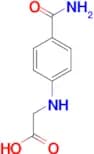 2-[(4-CARBAMOYLPHENYL)AMINO]ACETIC ACID
