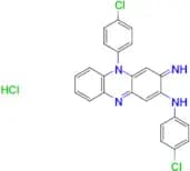 N,5-BIS(4-CHLOROPHENYL)-3-IMINO-3,5-DIHYDROPHENAZIN-2-AMINE HYDROCHLORIDE