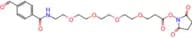 2,5-DIOXOPYRROLIDIN-1-YL 1-[(4-FORMYLPHENYL)FORMAMIDO]-3,6,9,12-TETRAOXAPENTADECAN-15-OATE