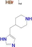 4-[(1H-imidazol-5-yl)methyl]piperidine dihydrobromide