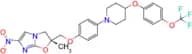 (R)-2-METHYL-6-NITRO-2-((4-(4-(4-(TRIFLUOROMETHOXY)PHENOXY)PIPERIDIN-1-YL)PHENOXY)METHYL)-2,3-DIHY…