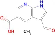 3-FORMYL-4-METHYL-7-AZAINDOLE-5-CARBOXYLIC ACID