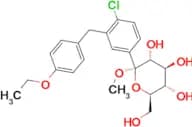 (2S,3R,4S,5S,6R)-2-(4-CHLORO-3-(4-ETHOXYBENZYL)PHENYL)-6-(HYDROXYMETHYL)-2-METHOXYTETRAHYDRO-2H-PY…