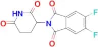 2-(2,6-DIOXOPIPERIDIN-3-YL)-5,6-DIFLUOROISOINDOLINE-1,3-DIONE