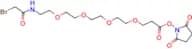 4,7,10,13-Tetraoxa-16-azaoctadecanoic acid, 18-bromo-17-oxo-, 2,5-dioxo-1-pyrrolidinyl ester