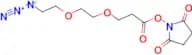 N3-PEG2-C2-NHS ester