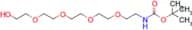 5,8,11,14-Tetraoxa-2-azahexadecanoic acid, 16-hydroxy-, 1,1-dimethylethyl ester