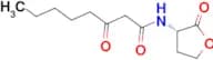 Octanamide, 3-oxo-N-[(3S)-tetrahydro-2-oxo-3-furanyl]-