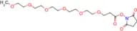 4,7,10,13,16,19-Hexaoxaeicosanoic acid, 2,5-dioxo-1-pyrrolidinyl ester