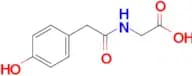 2-[[2-(4-hydroxyphenyl)acetyl]amino]acetic acid