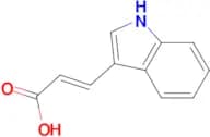 2-Propenoic acid, 3-(1H-indol-3-yl)-, (2E)-