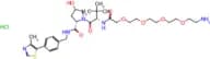 (S,R,S)-AHPC-PEG4-NH2 hydrochloride