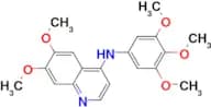 6,7-Dimethoxy-N-(3,4,5-trimethoxyphenyl)quinolin-4-amine