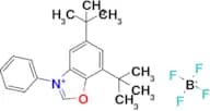 5,7-Di-tert-butyl-3-phenylbenzo[d]oxazol-3-ium tetrafluoroborate