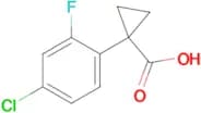 Cyclopropanecarboxylic acid, 1-(4-chloro-2-fluorophenyl)-