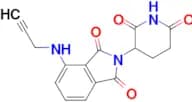 2-(2,6-Dioxopiperidin-3-yl)-4-(prop-2-yn-1-ylamino)isoindoline-1,3-dione